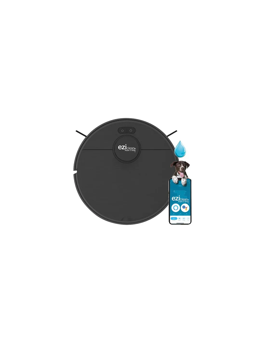 aspirateur robot laveur connecté - ibotz6max - eziclean