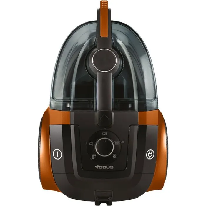 Aspirateur sans sac FOCUS 2400W Cuivre FM.3901C - Performance Silencieuse