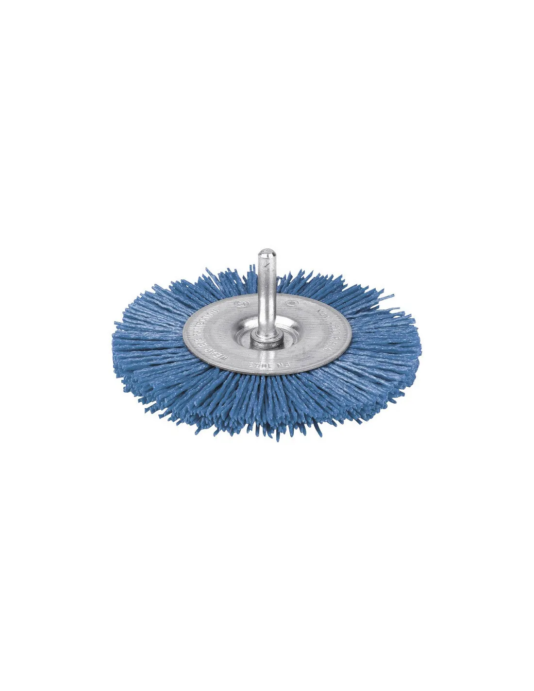 Brosse circulaire nylon bleu 100 4500 -