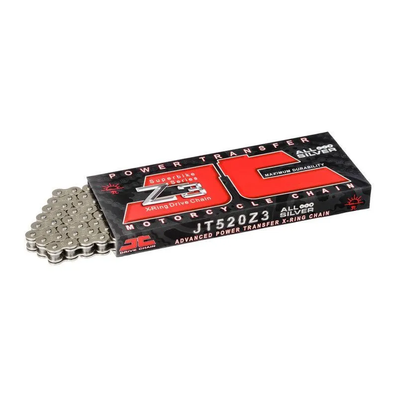 Chaîne de transmission JT DRIVE CHAIN 530 Z3 120 maillons:450306