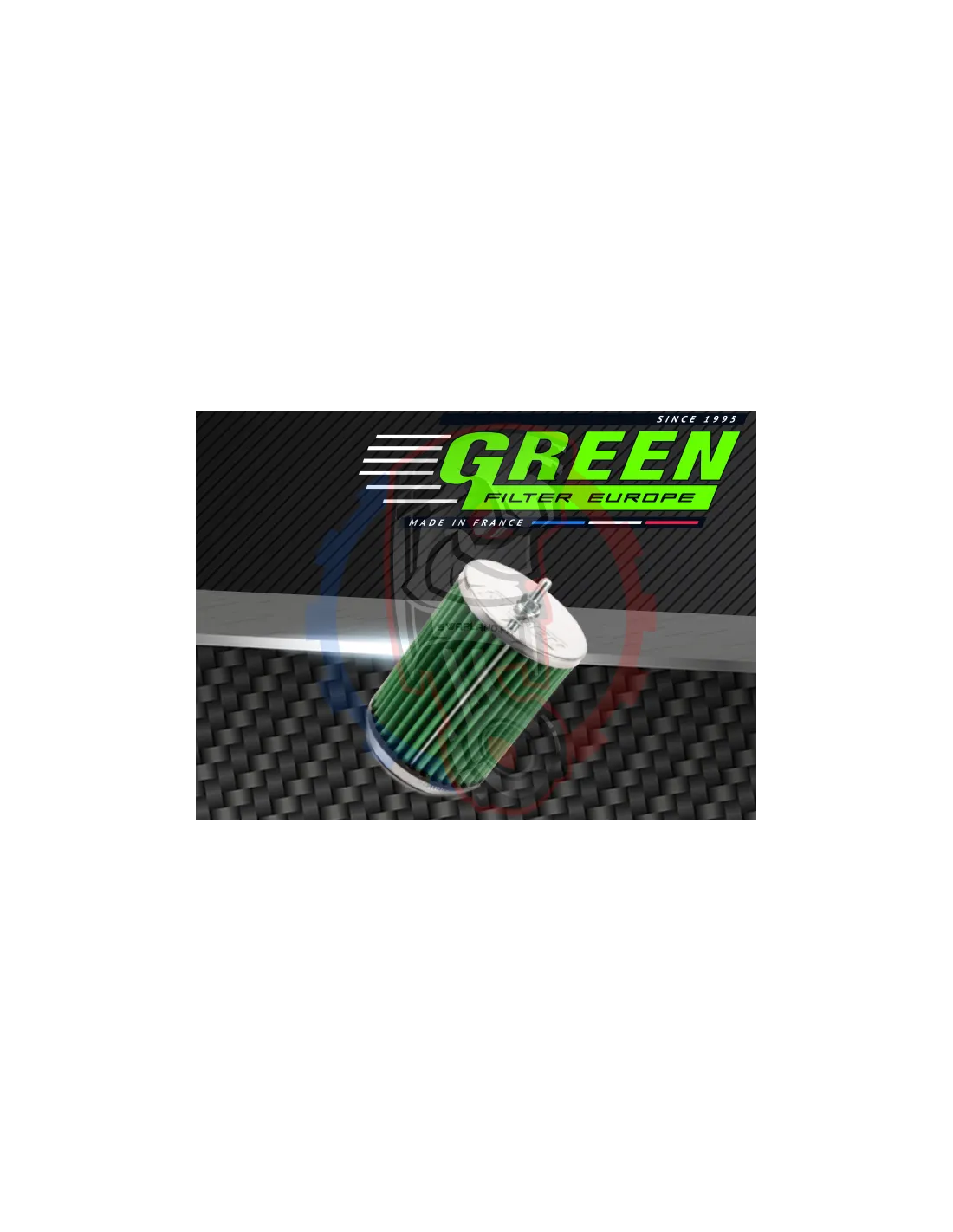 Cylindrique standard embout vis Green filter - Swapland -