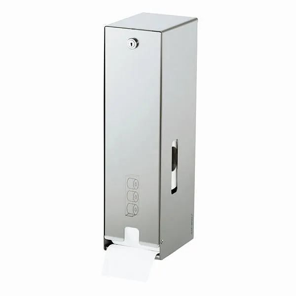 Distributeur de papier toilette Air Wolf série Omicron II H x L x P : 423 x 116 x 148 mm acier inoxydable revêtu 35-718 acheter 