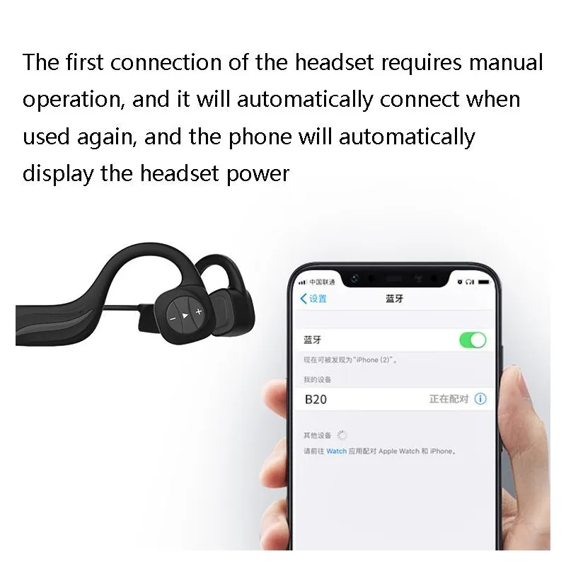 Ecouteurs Bluetooth Étanches Sans Fil Pour Natation