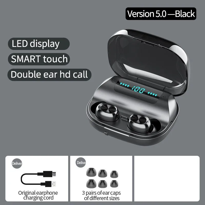 Ecouteurs Bluetooth Sans Fil Réduction De Bruit HD