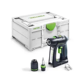 FESTOOL Perceuse visseuse - C 18 Li-Basic - 576434 - 577050