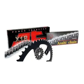 Kit chaîne JT 525X1R3 15/43 renforcée - couronne standard