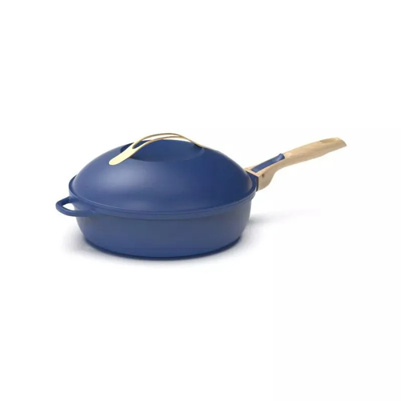 La Fabuleuse Poêle 8 en 1 dim. 28cm - Bleu Saphir - Cookut