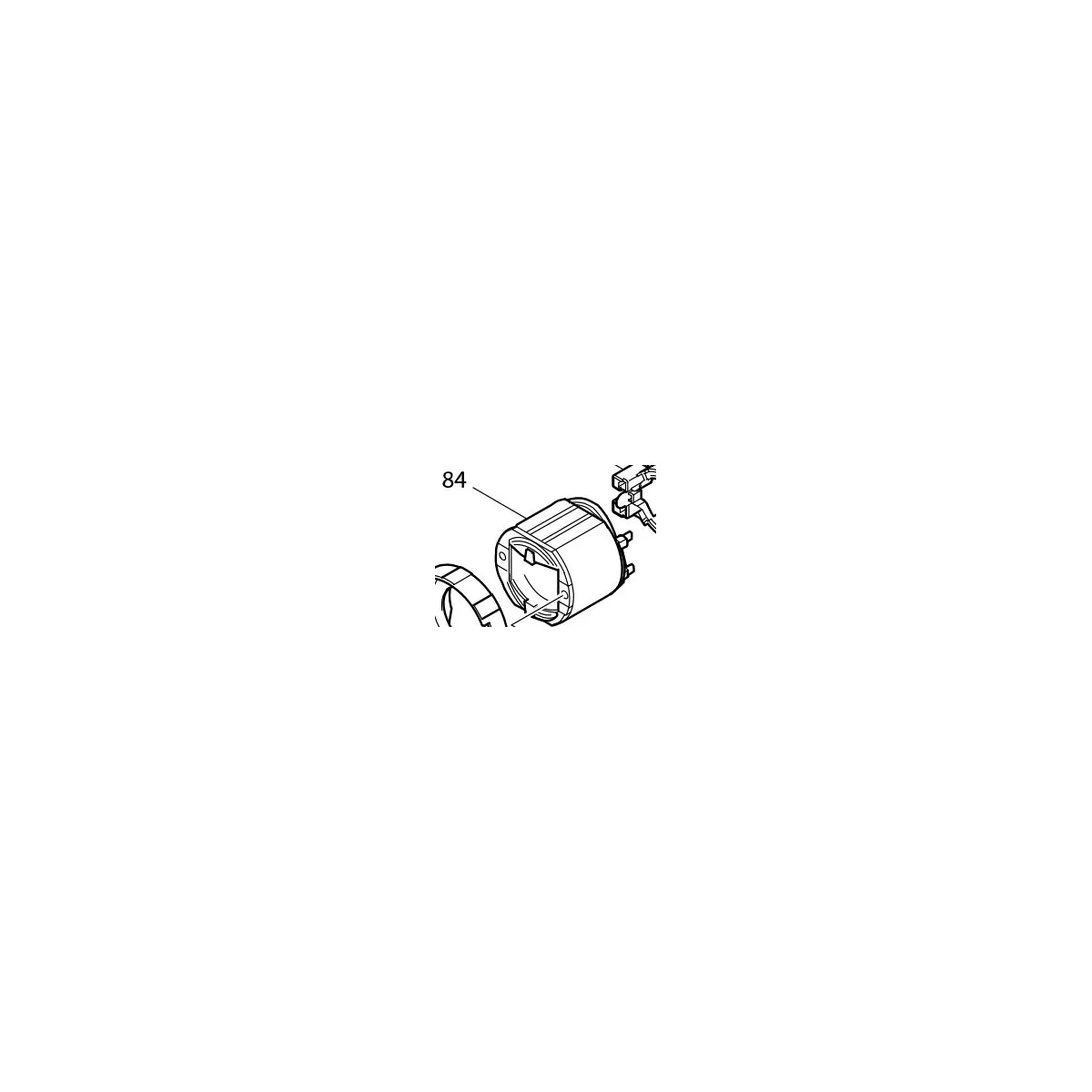 Makita 634353-1 Inducteur pour scie LS0714