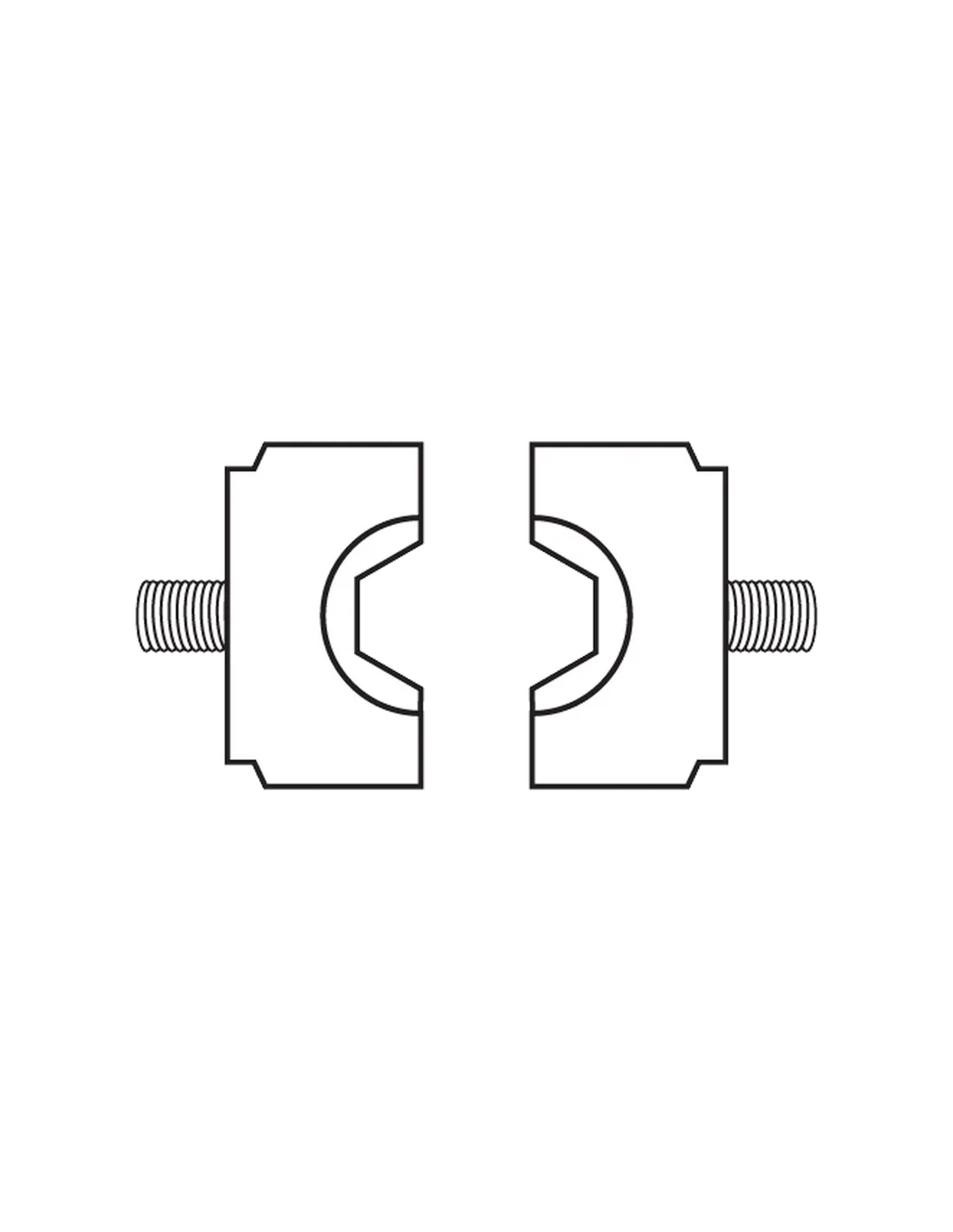 Matrices de sertissage hexagonales - 985915 - Facom