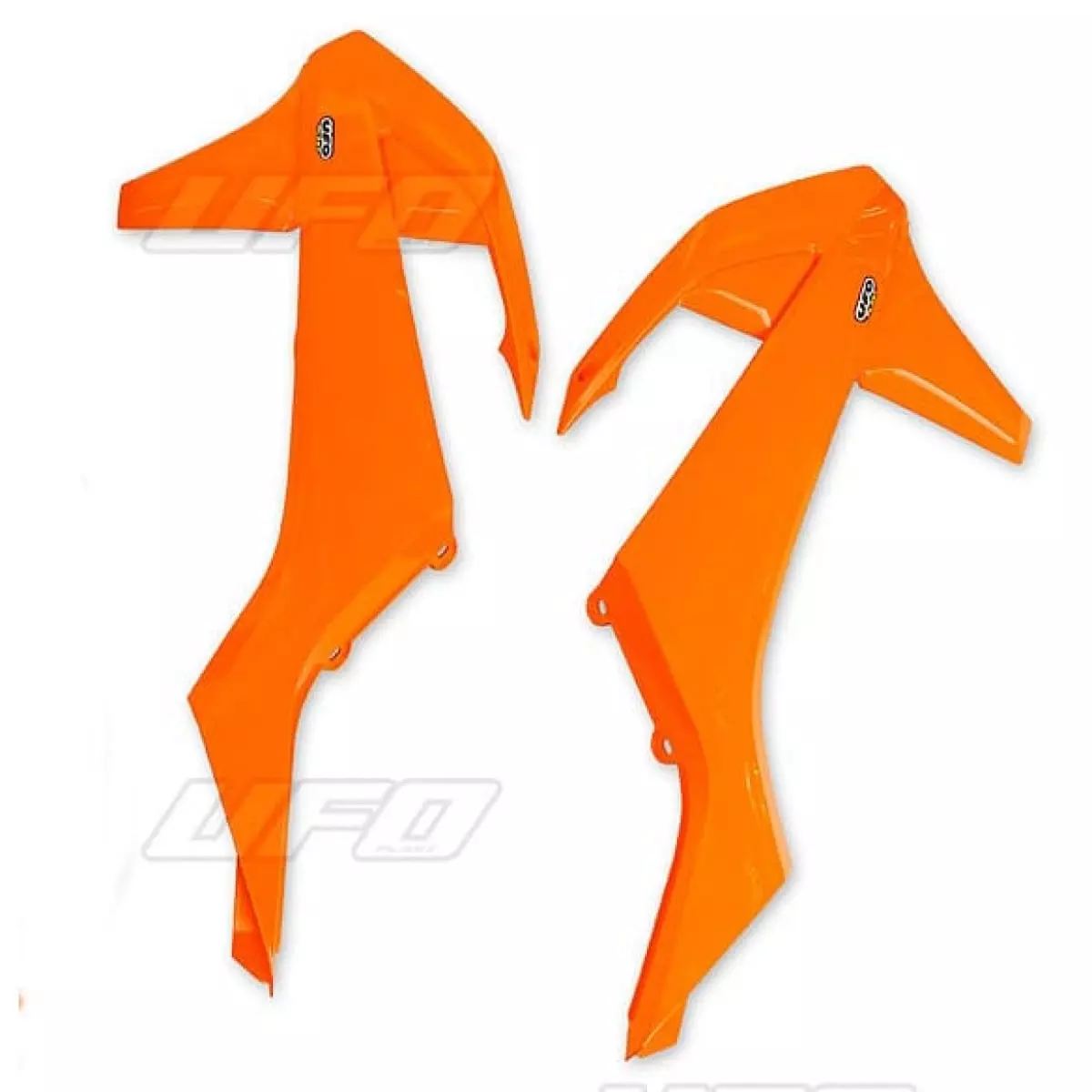Ouies De Radiateur UFO Orange Fluo KTM SX/SX-F 78554554 - Ouie de radiateur