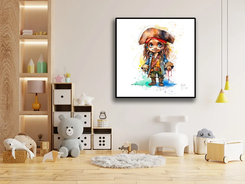 Papier collection Baby Jack Sparrow - Galerie d'Art Murciano - Montpellier