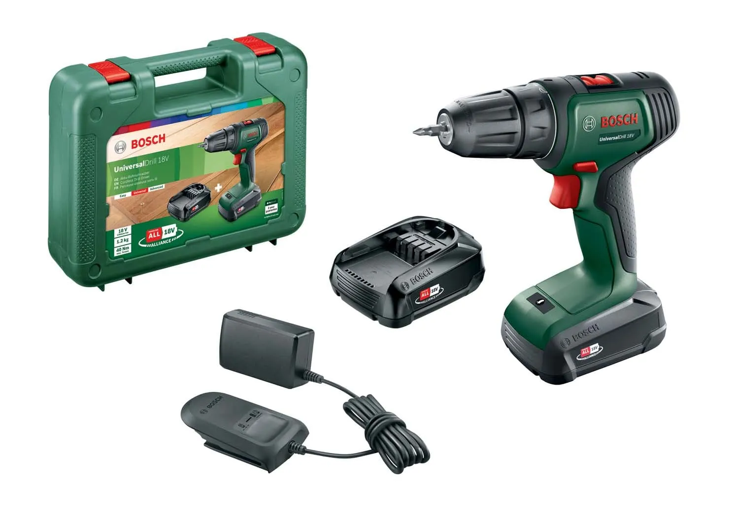 Perceuse-visseuse sans fil UniversalDrill 18 BOSCH