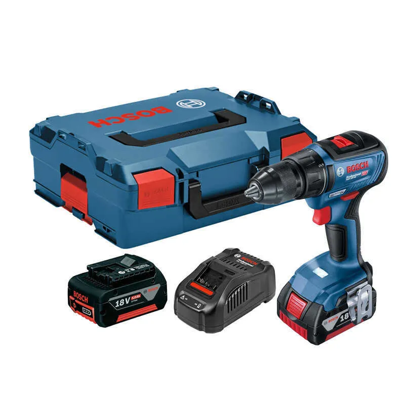 Perceuse visseuse à percussion (1x5.0 Ah) Bosch GSB18V-21