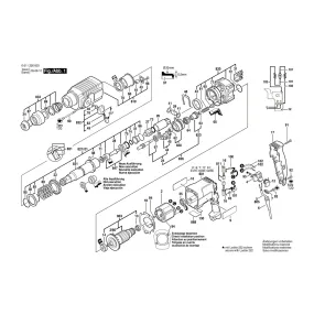 Pièces détachées Marteau BOSCH GBH 2 SE 0611226663
