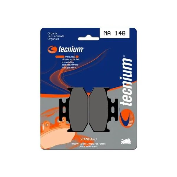 Plaquettes de frein TECNIUM route organique - MA148