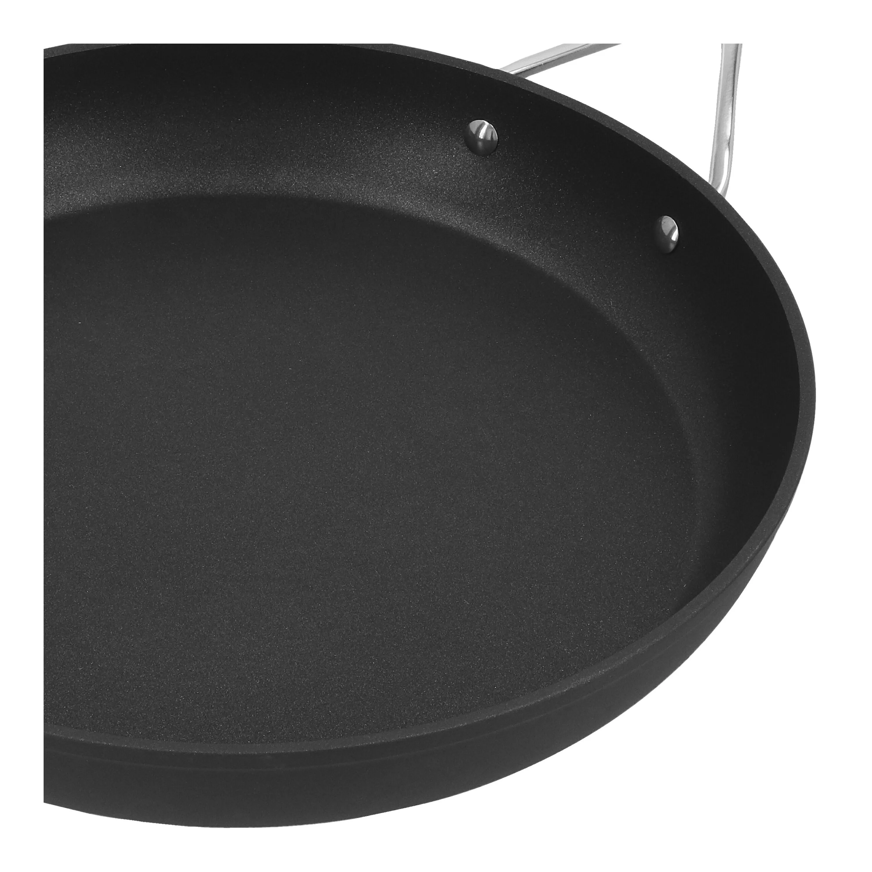 Poêle 32 cm, Aluminium, Noir argenté