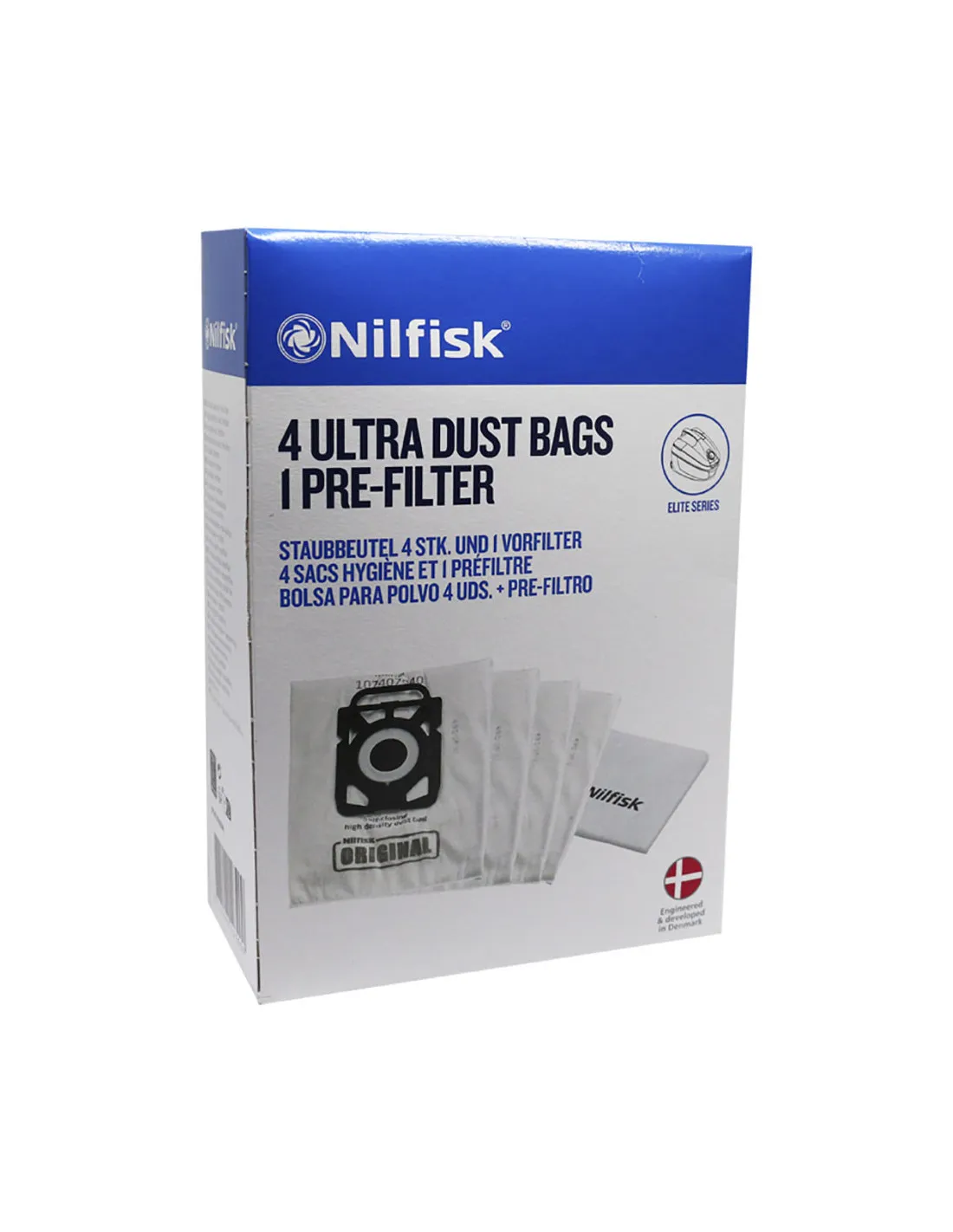 Sac De Rechange Silex Pour Aspirateur Nilfisk - 78951