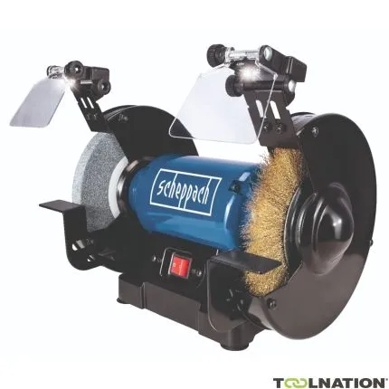 Scheppach 5903111901 SM200LB Meuleuse-polisseuse 200 mm