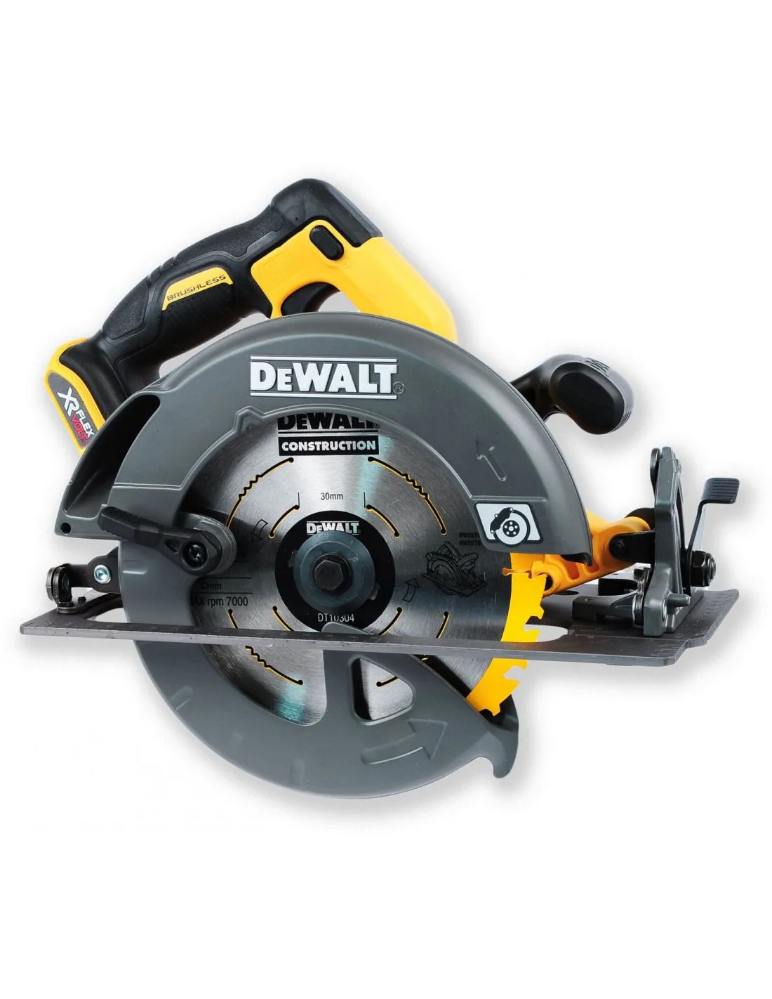 Scie circulaire DeWALT 54V XR Flexvolt Ø 190mm Brushless DCS575N | Jo-Tools