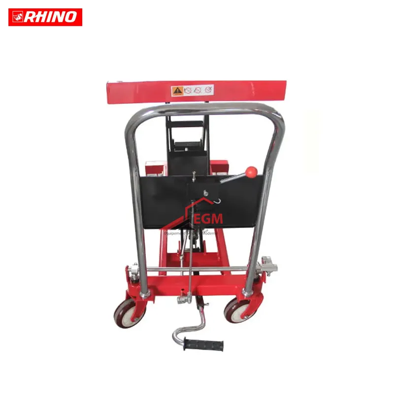 TABLE ELEVATRICE HYDRAULIQUE CISEAUX 1000KG HAUTEUR 1000MM RHINO 